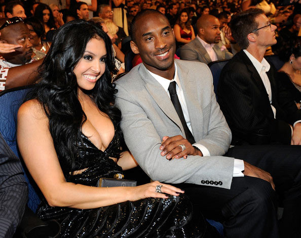 Kobe Bryant and his wife Vanessa